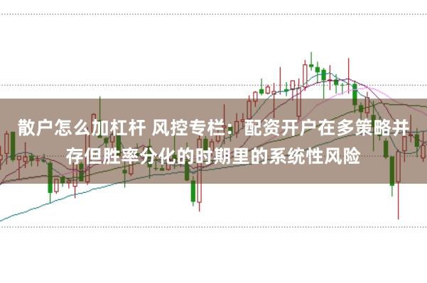 散户怎么加杠杆 风控专栏：配资开户在多策略并存但胜率分化的时期里的系统性风险
